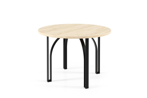 NASTRO – okrągły stolik kawowy w stylu loftowym